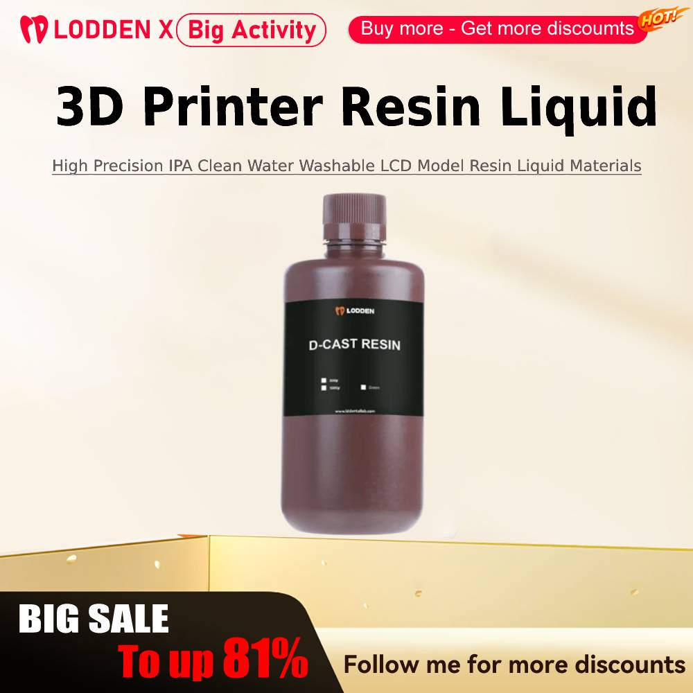 3D Printing News - Жидкость для 3D-принтера Lodden, 385/405 нм,