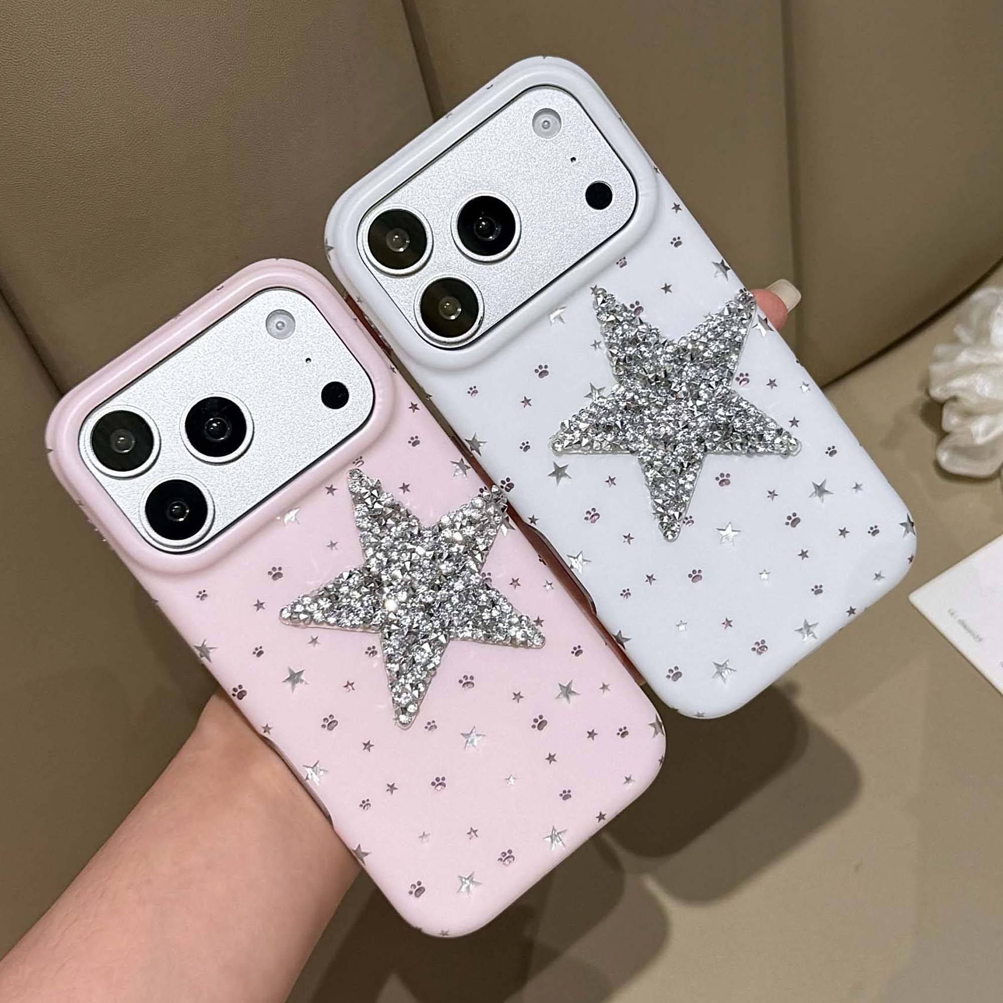 3D Printing Iphone - Блестящий чехол с 3D-принтом звезд для