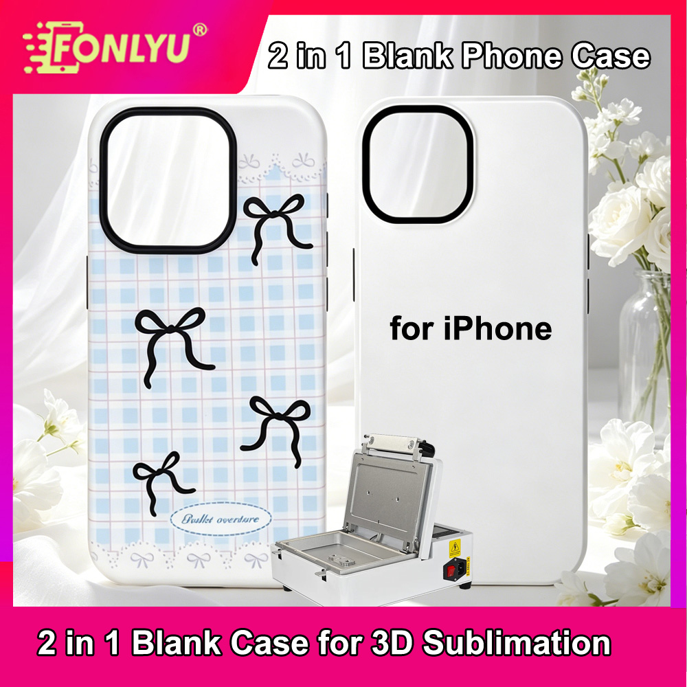 3D Printing Iphone - FONLYU 2-в-1 заготовки для сублимационных чехлов
