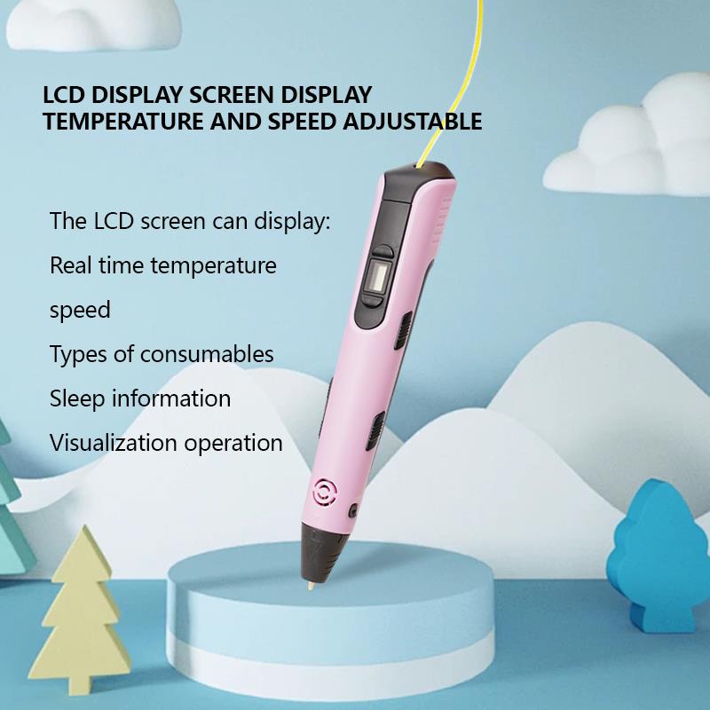 3D-ручка для детей с ЖК-экрано – обзор и цена 3D Printing Pen For Kids