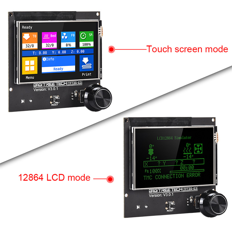 BIGTREETECH TFT35 E3 V3.0 3D-п – обзор и цена Pei Sheet