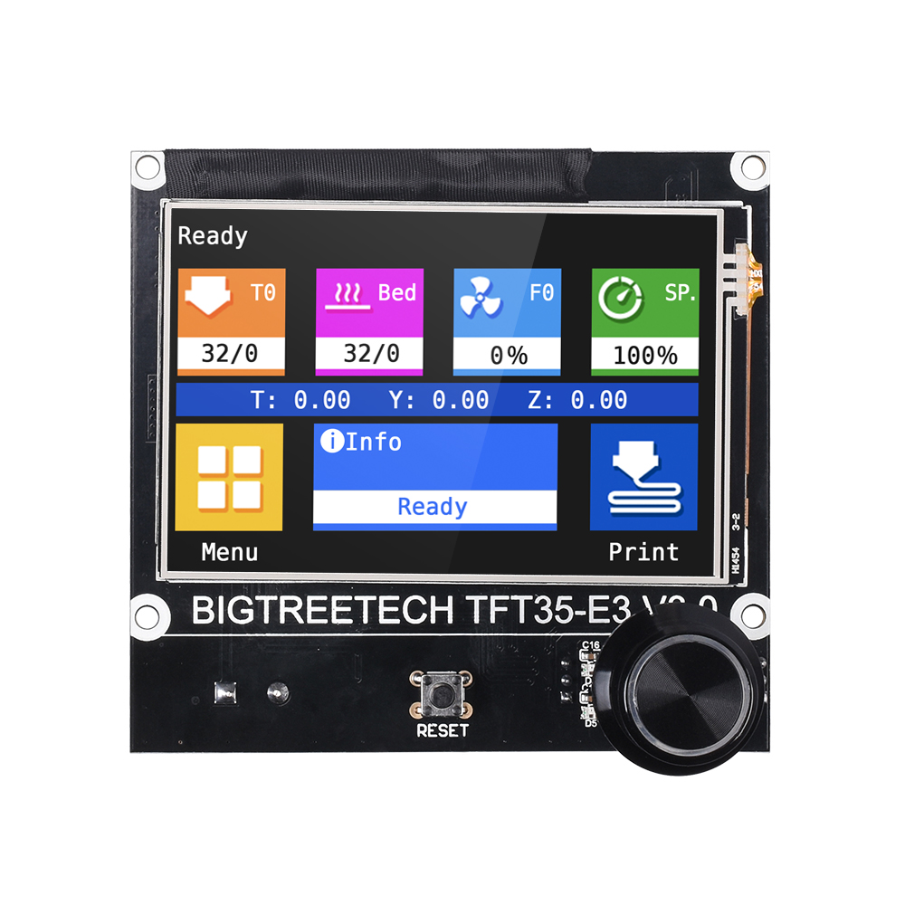 BIGTREETECH TFT35 E3 V3.0 3D-п – обзор и цена Pei Sheet