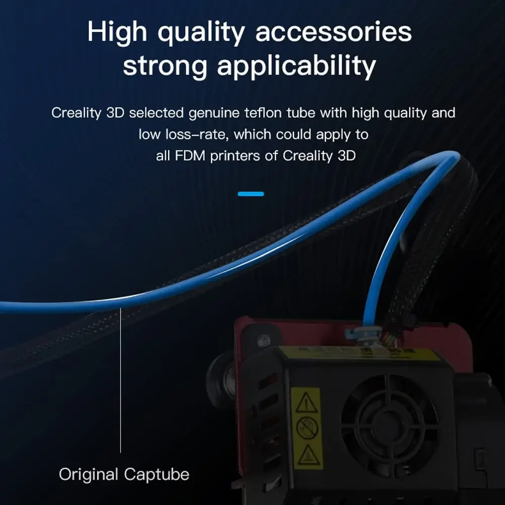 Трубка PTFE CREALITY для Capri – обзор и цена 3D Printing News