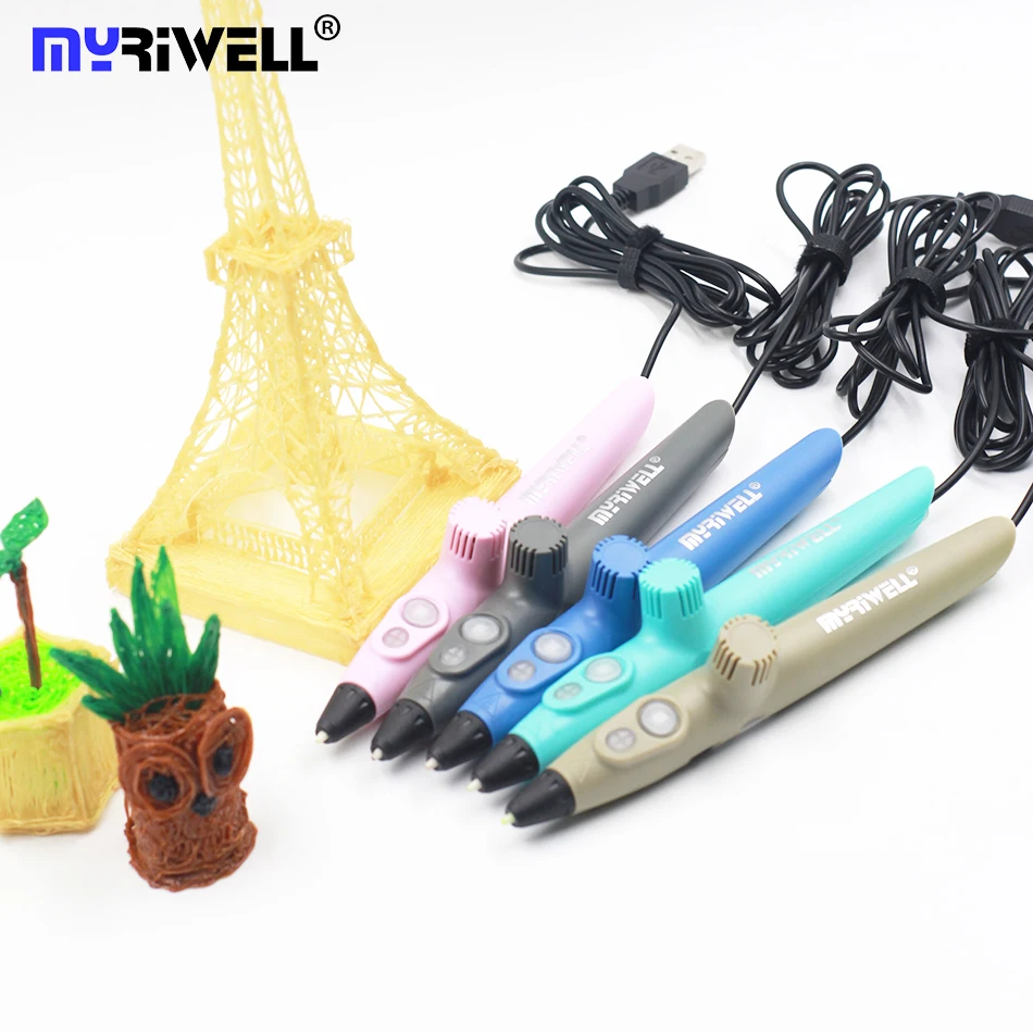 Myriwell новейшая RP-200A ручк – обзор и цена 3D Printing Pen For Kids